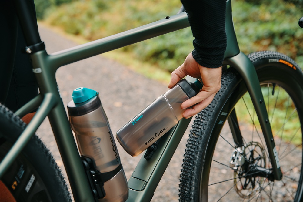 TWIST bottle antibacterial + bike base