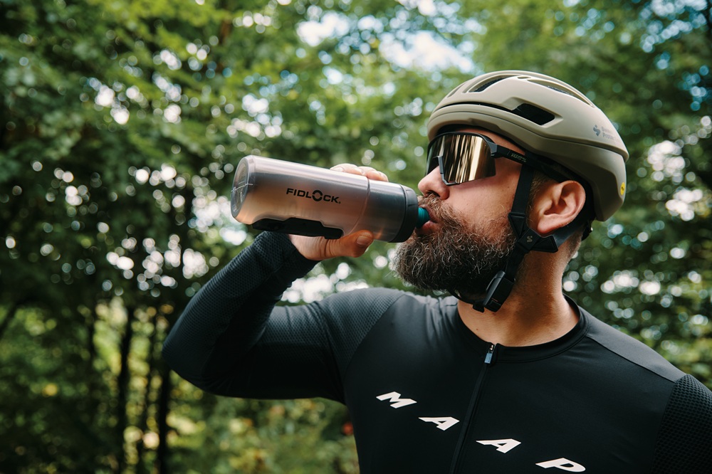 TWIST bottle antibacterial + bike base